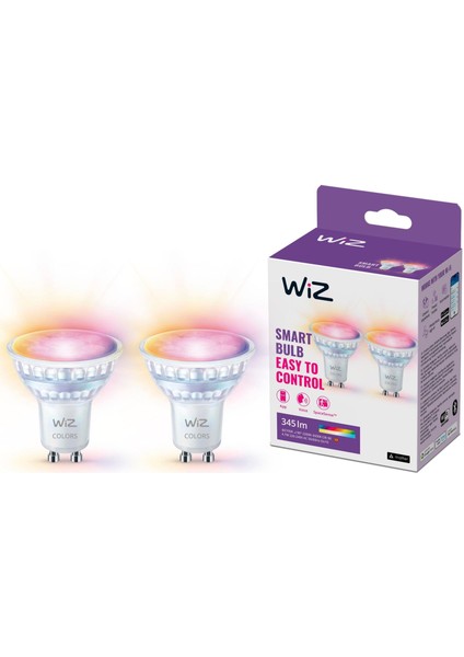 Rgb Spot Ampul 50W GU10 Cam (2'li Paket)