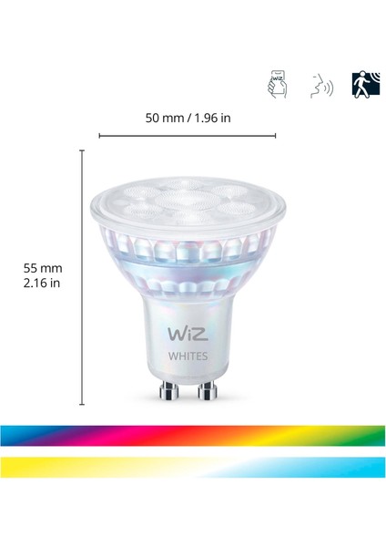 Rgb Spot Ampul 50W GU10 Cam (2'li Paket) fiyatları