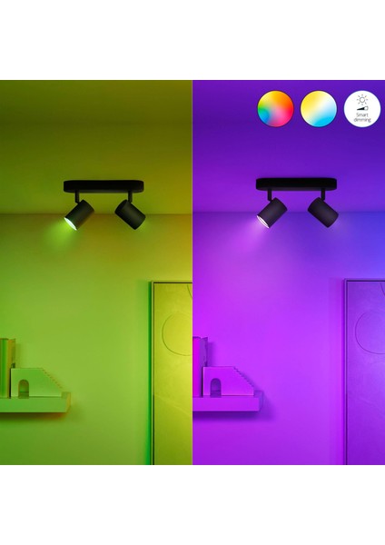 Rgb Spot Ampul 50W GU10 Cam (2'li Paket)