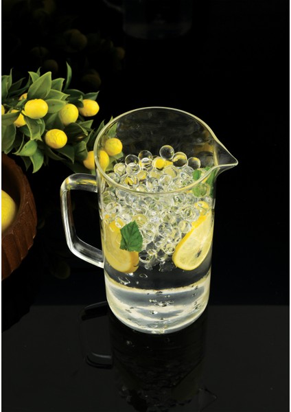 Borosilikat Cam Sürahi Caraffa 800 ML