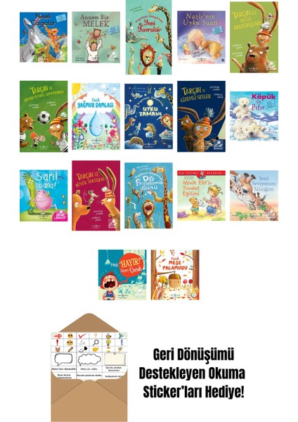 En Çok Okunan Çocuk Masal Öykü Kitapları 17 Kitap Set