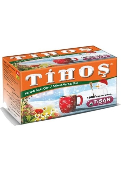 Tihoş (Kış Çayı) Karışık Bitki Çayı 20 Süzen Poşet