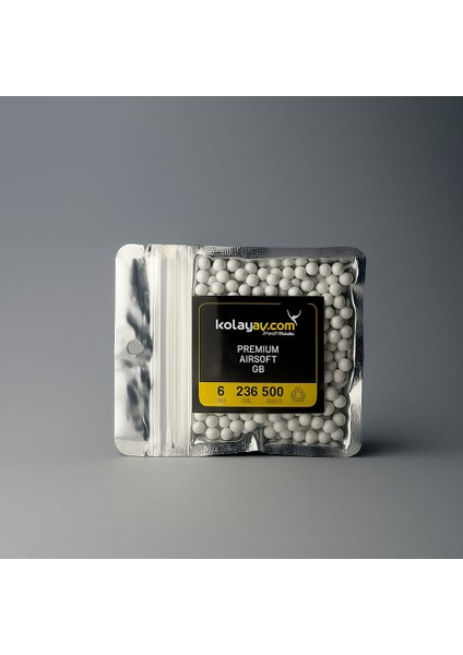 Airsoft Bb 0.20GR 6mm 500 Adet