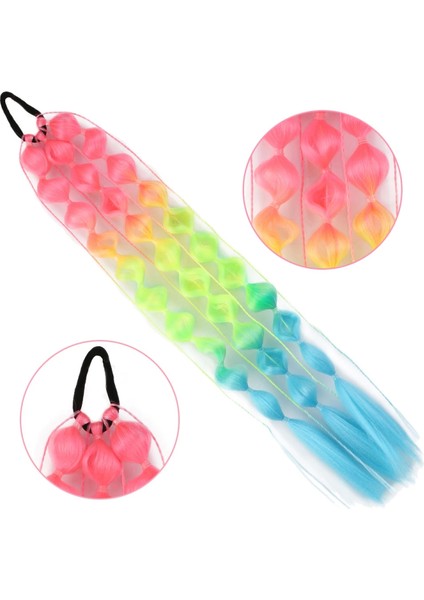 Balon Örgülü Lastikli At Kuyruğu - ACM05