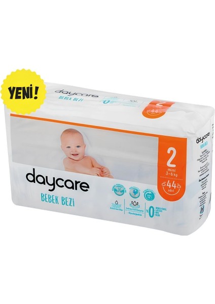 Mini 2 Numara 3-6 kg Bebek Bezi 4X44 176 Adet fiyatları