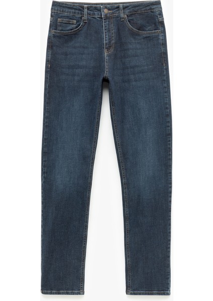 Normal Bel Pamuklu Slim Fit Jean Pantolon - Brad Jean modelleri