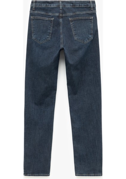 Normal Bel Pamuklu Slim Fit Jean Pantolon - Brad Jean fırsatları