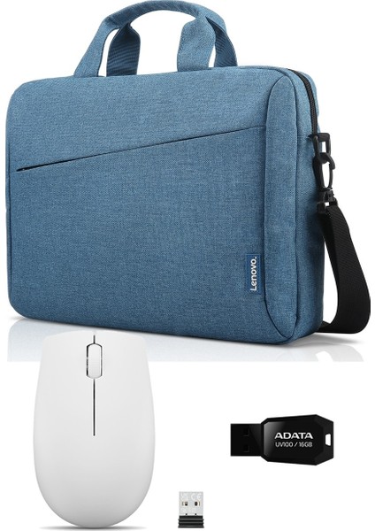 300 Kablosuz Mouse + Lenovo T210 Notebook Çanta + Adata UV100 16GB Flash Bellek