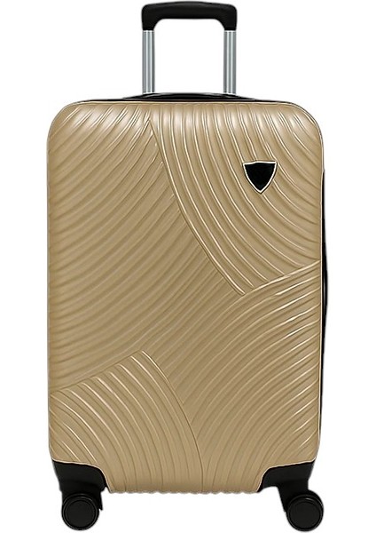Döner Tekerlekli ve Şifreli Orta Boy Valiz Seti Gold fiyatları