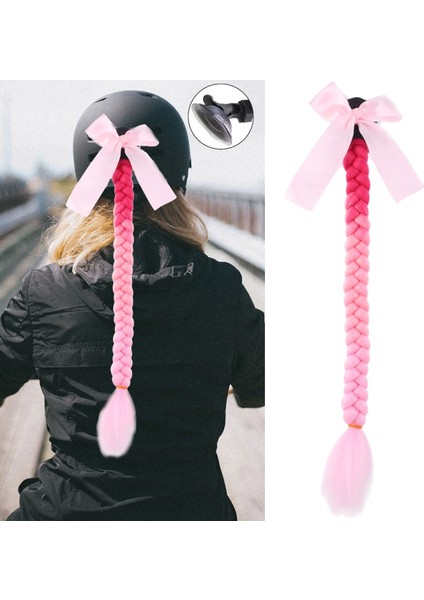 Motosiklet Kaskı Örgülü At Kuyruğu - ACM10