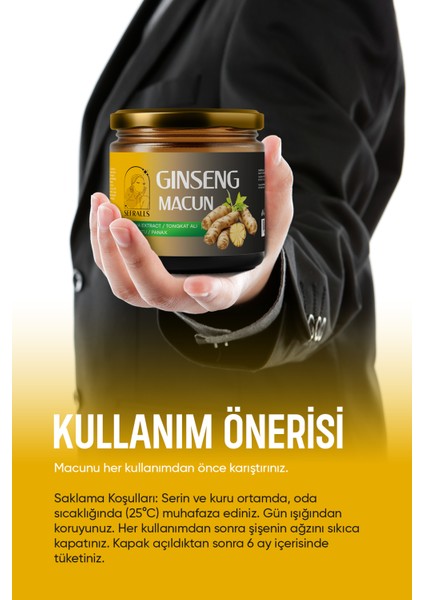 Ginseng Atom.güç. Özel Karışımlı Bitkisel Macun 230GR modelleri