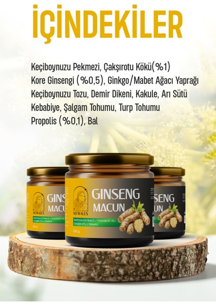 Ginseng Atom.güç. Özel Karışımlı Bitkisel Macun 230GR fırsatları
