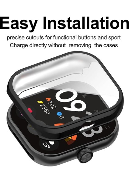 Xiaomi Redmi Watch 4 Uyumlu Kasa ve Ekran Koruyucu 360 Tam Koruma Sert Pc Kasa Koruyucu fiyatları