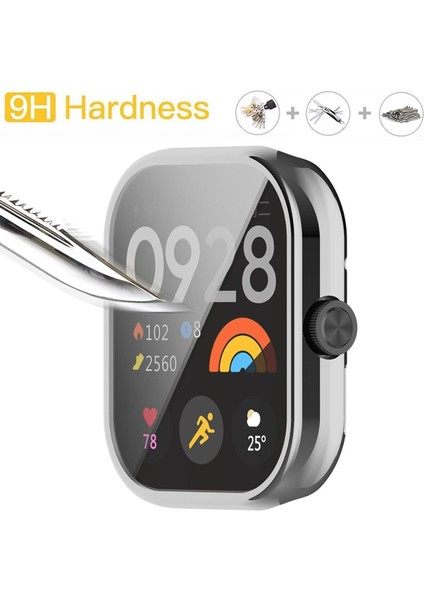 Xiaomi Redmi Watch 4 Uyumlu Kasa ve Ekran Koruyucu 360 Tam Koruma Sert Pc Kasa Koruyucu modelleri