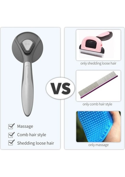 Gri Pet Tarağı (Yurt Dışından) modelleri