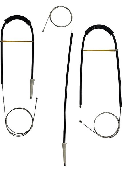 Citroen C5 Için Cam Kriko Mekanizma Teli - Ön