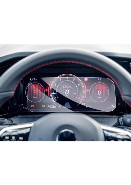 10 Inç Dijital Gösterge Ekran Koruyucu, Araç Için Güvenli ve Temiz Kullanım indirimleri