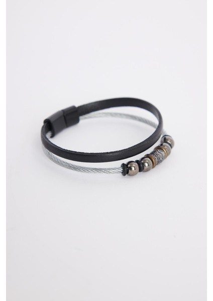 Erkek Hakiki Deri Bileklik modelleri