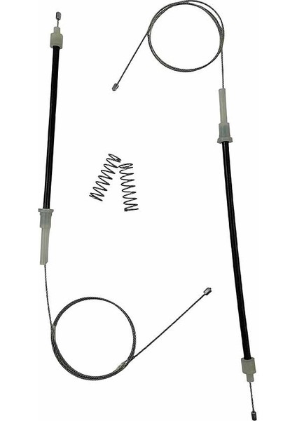 Ford Fiesta 2008-2012 Için Cam Kriko Mekanizma Teli Ön Sol-Sağ