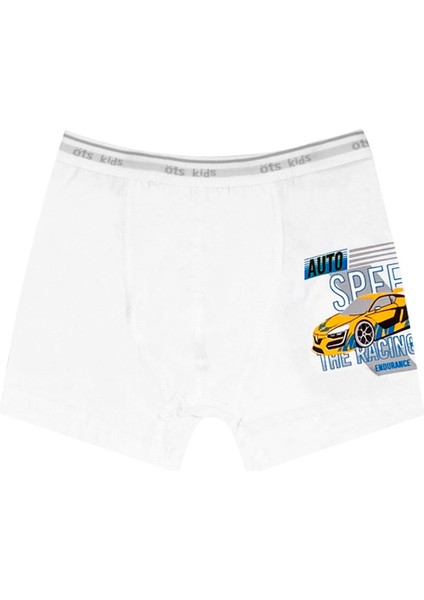 Erkek Çocuk Boxer 3'lü (%96 Pamuk - %4 Elastan) modelleri