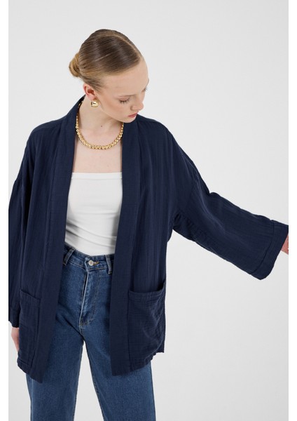 Laci %100 Pamuk Cepli Müslin Kimono 8065A fırsatları