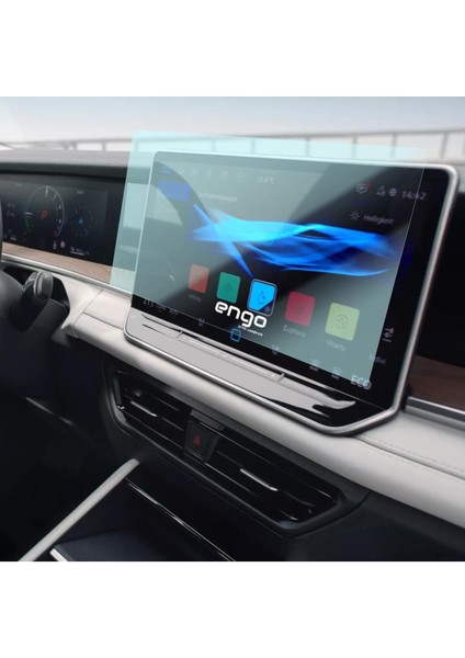 12.9 Inç Ekran Koruyucu, Multimedya Nano, Volkswagen Tayron Uyumlu