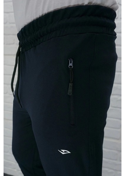 Erkek Lacivert Eşofman Altı Dalgıç Kumaş Paça Lastikli AS-133 indirimleri