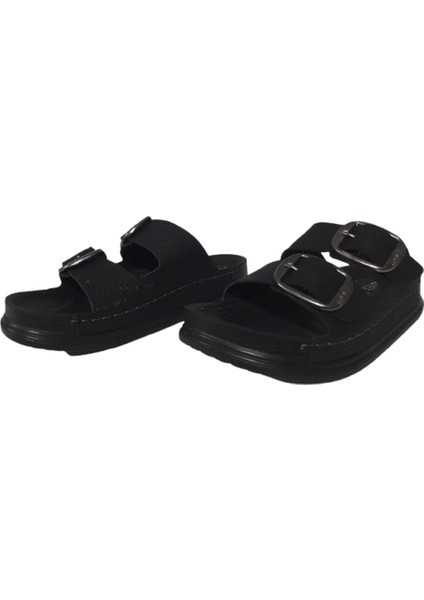 Ayarlanabilir Ortopedik Kadın Terlik Siyah Renk Ultra Soft Taban modelleri