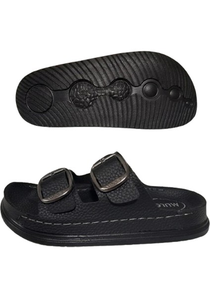 Ayarlanabilir Ortopedik Kadın Terlik Siyah Renk Ultra Soft Taban fırsatları
