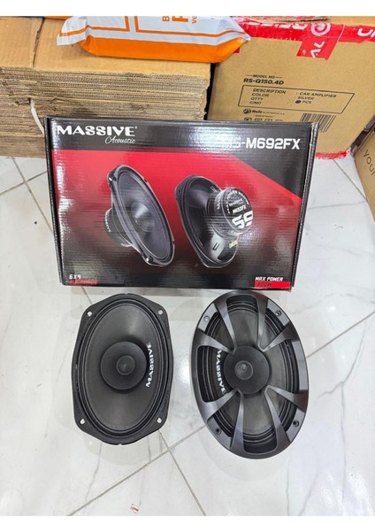 Çift Oval Oto Midrange Hoparlör Seti 600W-240W Rms, Güçlü Ses Için indirimleri