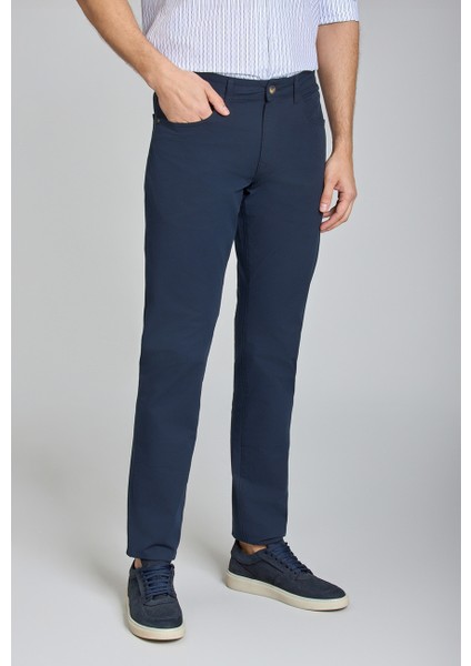 Lacivert Pamuk 5 Cepli Spor Erkek Pantolon PNS24Y24109_D39 modelleri