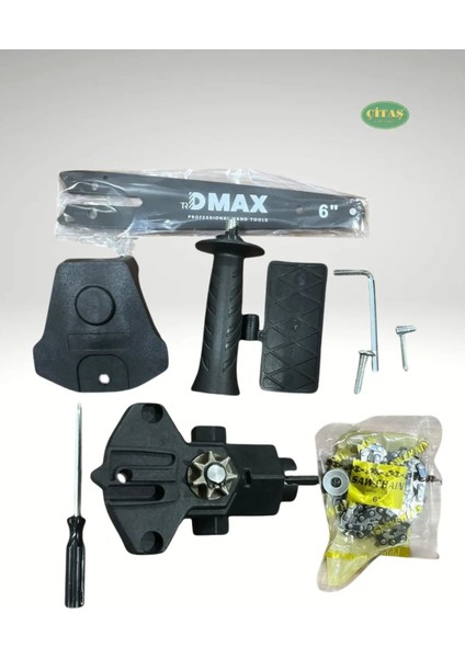 Matkap Ucu Şarjlı Matkap-Elektirli Matkap Dal Budama Testere Aparatı Zincirli Dönüştürücü fiyatları