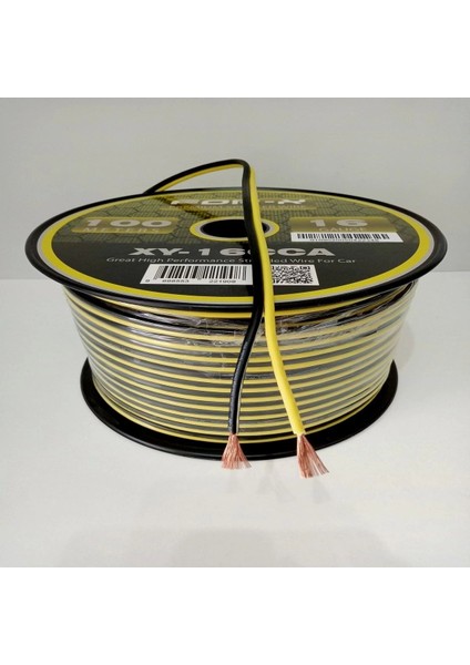 16GA Hoparlör ve Amfi Uyumlu Kaliteli Bass Kablosu, 1 Metre fiyatları