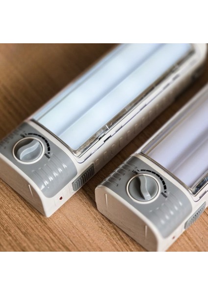 2'Li Şarjlı LED Işıldak Lamba – Işık Seviyesi Ayarlanabilir, Kamp ve Genel Amaçlı Taşınabilir Aydınlatma 2 Adet Bir Arada fiyatları