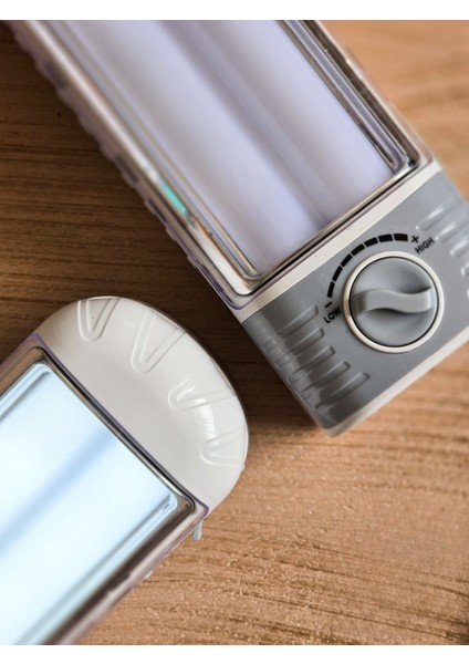 2'Li Şarjlı LED Işıldak Lamba – Işık Seviyesi Ayarlanabilir, Kamp ve Genel Amaçlı Taşınabilir Aydınlatma 2 Adet Bir Arada fırsatları