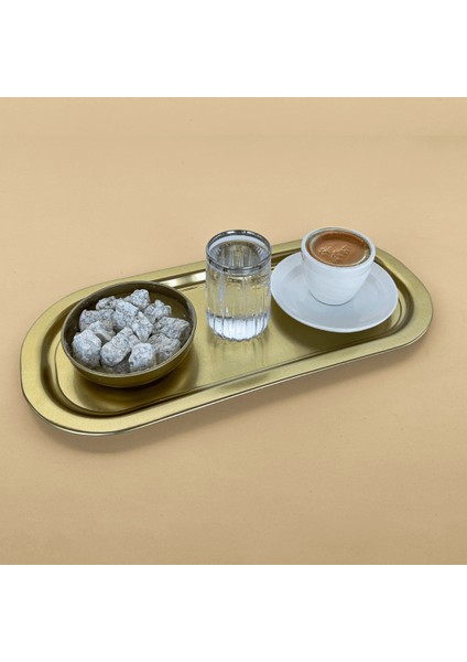 Home 3'lü Çerezlik ve Sunumluk Tepsi Seti - Gold fiyatları