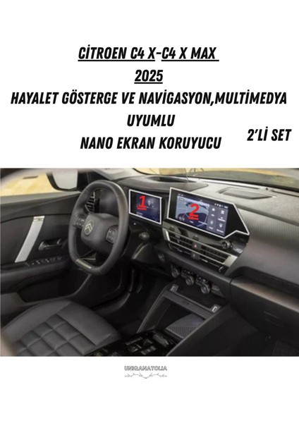 Hayalet Gösterge ve Navigasyon Uyumlu Nano Ekran Koruyucu Set