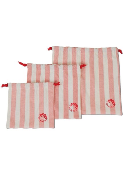 Peppythings Gigi Pembe 3'lü Kese Seti modelleri