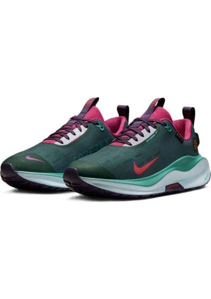 Reactx Irfinity Run 4 Womens Goretex Run Shoes Su Geçirmez Reflektörlü Kadın Yürüyüş Koşu Ayakkabısı Yeşil modelleri