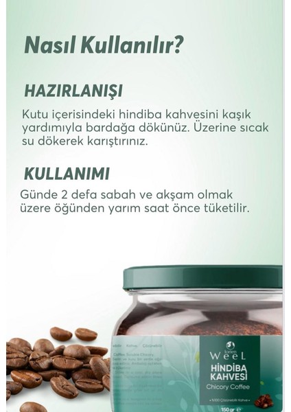 Harman (Karahindiba) Hindiba Kahvesi Diyet Detox Form Granül Kahve 150GR modelleri