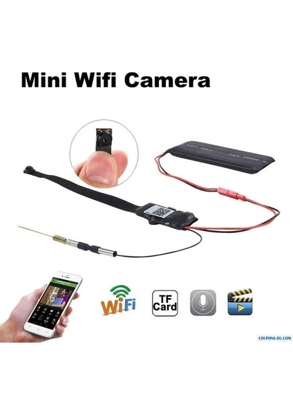 1080P Ip Modül Full Hd Wifi Kamera Güvenlik Bakıcı Kamerası