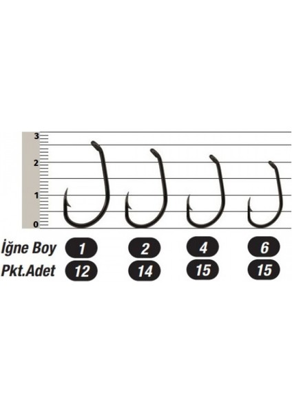 Japanese Chinu Gold Carbon Gold 1002 Olta Iğnesi - No-2 fiyatları