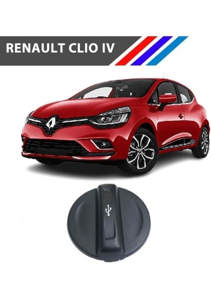 Renault Clio 4 USB Kapak, Güçlü ve Şık Tasarım, Dayanıklı ve Kolay Takılır