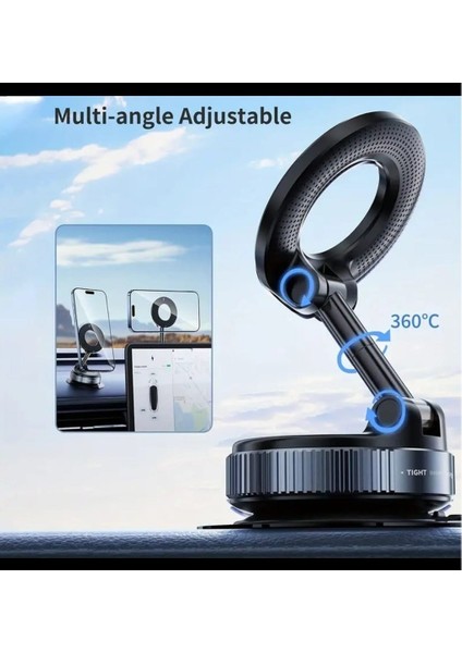 360° Döner Manyetik Telefon Tutucu Araç Içi Vakumlu Cam Vakum Standı Masa Üstü Mobil Telefon Stant fiyatları