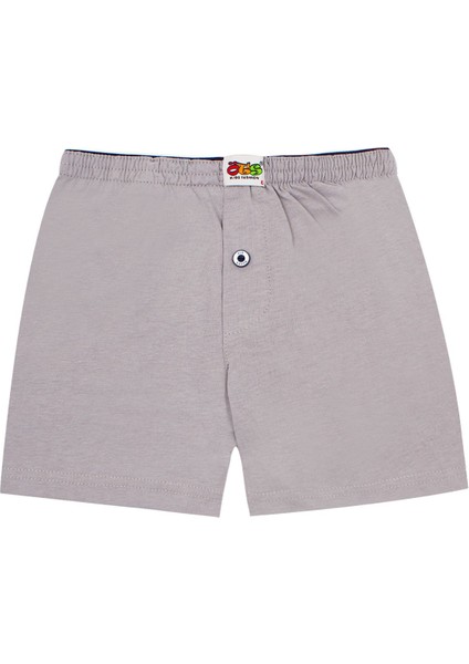 Erkek Çocuk Boxer 3'lü Düğmeli (%100 Pamuk) modelleri