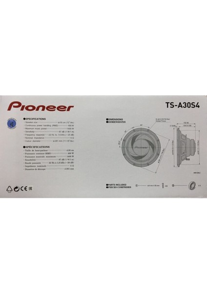 30 cm Subwoofer Bas 1400 Watt Güçlü Ses Heyecanı indirimleri