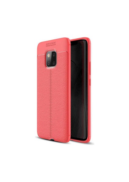 Huawei Mate 20 Pro Kılıf Uzun Ömürlü ve Dayanıklı Dermiq Premium Esnek Lüks Silikon Kapak