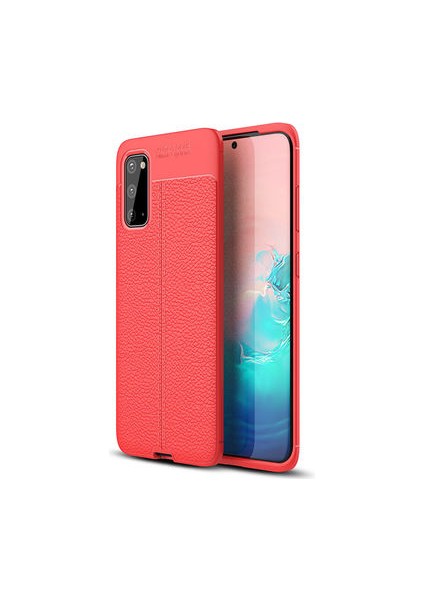 Samsung Galaxy S20 Kılıf Uzun Ömürlü ve Dayanıklı Dermiq Premium Esnek Lüks Silikon Kapak