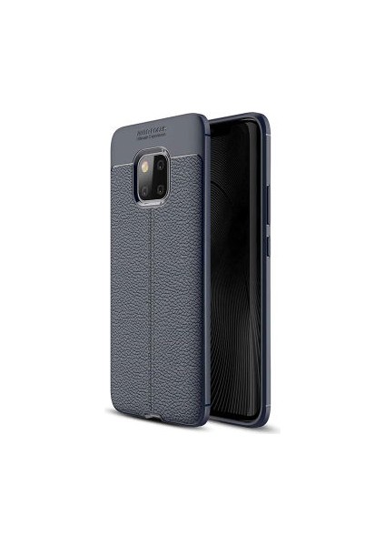 Huawei Mate 20 Pro Kılıf Uzun Ömürlü ve Dayanıklı Dermiq Premium Esnek Lüks Silikon Kapak