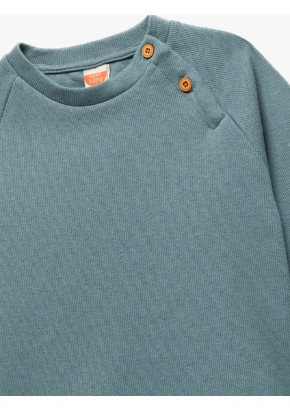 Mavi Erkek Bebek Sweatshirt 6WMB10074TK modelleri